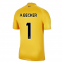 2021-2022 Liverpool Away Goalkeeper Shirt (Yellow) (A Becker 1)