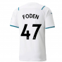 2021-2022 Man City Away Shirt (FODEN 47)
