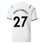 2021-2022 Man City Away Shirt (Kids) (JOAO CANCELO 27)