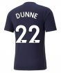 2021-2022 Man City Casuals Tee (Peacot) (DUNNE 22)