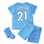 2021-2022 Man City Home Baby Kit (FERRAN 21)