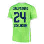 2021-2022 Wolfsburg Home Shirt (SCHLAGER 24)