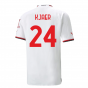 2022-2023 AC Milan Authentic Away Shirt (KJAER 24)
