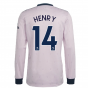 2022-2023 Arsenal Long Sleeve Third Shirt (HENRY 14)