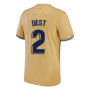 2022-2023 Barcelona Away Shirt (Kids) (DEST 2)