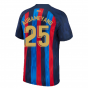 2022-2023 Barcelona Home Shirt (Ladies) (AUBAMEYANG 25)