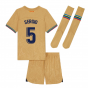 2022-2023 Barcelona Little Boys Away Kit (SERGIO 5)