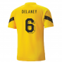 2022-2023 Borussia Dortmund Training Jersey (Yellow) (DELANEY 6)