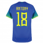 2022-2023 Brazil Away Shirt (ANTONY 18)