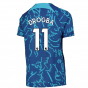 2022-2023 Chelsea Pre-Match Training Shirt (Blue) - Kids (DROGBA 11)