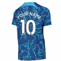 2022-2023 Chelsea Pre-Match Training Shirt (Blue) - Kids (Your Name)