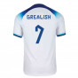 2022-2023 England Home Shirt (Grealish 7)