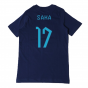 2022-2023 England Three Lions Tee (Navy) - Kids (Saka 17)