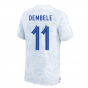 2022-2023 France Away Shirt (DEMBELE 11)