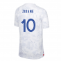 2022-2023 France Away Shirt (Kids) (Zidane 10)