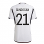 2022-2023 Germany Home Shirt (GUNDOGAN 21)