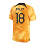 2022-2023 Holland Home Shirt (MALEN 18)