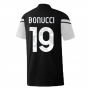 2022-2023 Juventus Training Tee (Black) (BONUCCI 19)