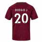 2022-2023 Liverpool Pre-Match Training Shirt (Red) - Kids (DIOGO J 20)