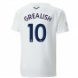 2022-2023 Man City Casuals Tee (White) - Kids (GREALISH 10)