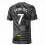 2022-2023 Man City Pre-Match Jersey (Black) (STERLING 7)