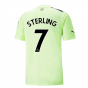 2022-2023 Man City Third Shirt (STERLING 7)