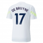 2022-2023 Man City Training Jersey (White) (DE BRUYNE 17)