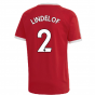 2022-2023 Man Utd 3S DNA Tee (Red) (LINDELOF 2)