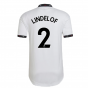 2022-2023 Man Utd Authentic Away Shirt (LINDELOF 2)