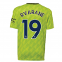 2022-2023 Man Utd Third Shirt (Kids) (R.VARANE 19)