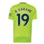 2022-2023 Man Utd Third Shirt (R VARANE 19)