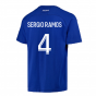 2022-2023 PSG CL Training Shirt (Blue) (SERGIO RAMOS 4)