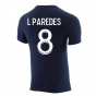 2022-2023 PSG Crest Tee (Navy) (L PAREDES 8)