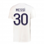 2022-2023 PSG Crest Tee (White) (MESSI 30)