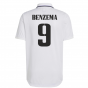 2022-2023 Real Madrid Authentic Home Shirt (BENZEMA 9)