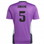 2022-2023 Real Madrid Condivo Training Jersey (Purple) (ZIDANE 5)