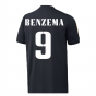 2022-2023 Real Madrid DNA 3S Tee (Navy) (BENZEMA 9)