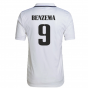 2022-2023 Real Madrid Home Shirt (BENZEMA 9)