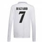 2022-2023 Real Madrid Long Sleeve Home Shirt (HAZARD 7)