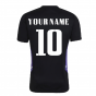 2022-2023 Real Madrid Training Shirt (Black) (Your Name)