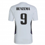 2022-2023 Real Madrid Training Shirt (White) (BENZEMA 9)
