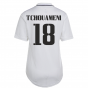 2022-2023 Real Madrid Womens Home Shirt (TCHOUAMENI 18)