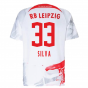 2022-2023 Red Bull Leipzig Home Shirt (White) (SILVA 33)