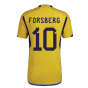 2022-2023 Sweden Home Shirt (FORSBERG 10)