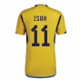 2022-2023 Sweden Home Shirt (ISAK 11)