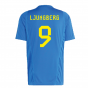 2022-2023 Sweden Training Jersey (Glory Blue) (LJUNGBERG 9)