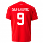 2022-2023 Switzerland Home Shirt (Kids) (Seferovic 9)