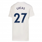 2022-2023 Tottenham Crest Tee (White) (LUCAS 27)