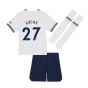 2022-2023 Tottenham Little Boys Home Mini Kit (LUCAS 27)