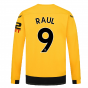 2022-2023 Wolves Long Sleeve Home Shirt (RAUL 9)
